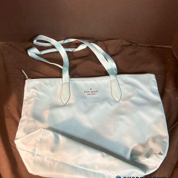 Kate Spade COA Mel Packable Nylon Tote Shoulder Bag with pouch - Picture 3 of 15